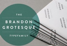 Brandon Grotesque Font by HVD Fonts