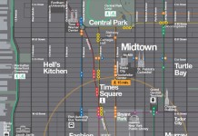 WalkNYC Wayfinding System - Map