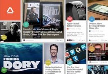 Prismatic - Web Design Concept for News Feed