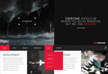SUSPENSE - HTML Website Template by Entiri