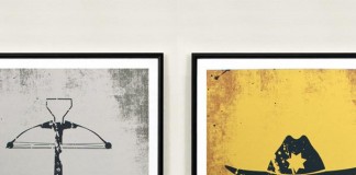 Minimalist Walking Dead Prints by Design Different