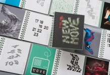 EIGA Trend Diary "New Move" - Design Calendar 2014