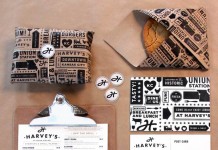 Harveys Brand Design by Tad Carpenter