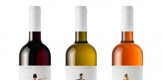 THE GUARDIANS* - red, rose, white wine packaging design by Mousegraphics