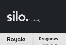 Silo, a fluid sans serif font family from TypeUnion.