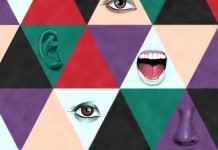 Triangle Sens - poster design for Curioos