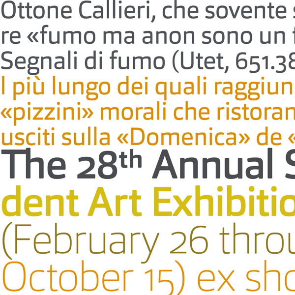 The Orgon font family from Dieter Hofrichter (Hoftype)