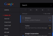 Unofficial Google Gmail redesign concept by Ruslan Aliev