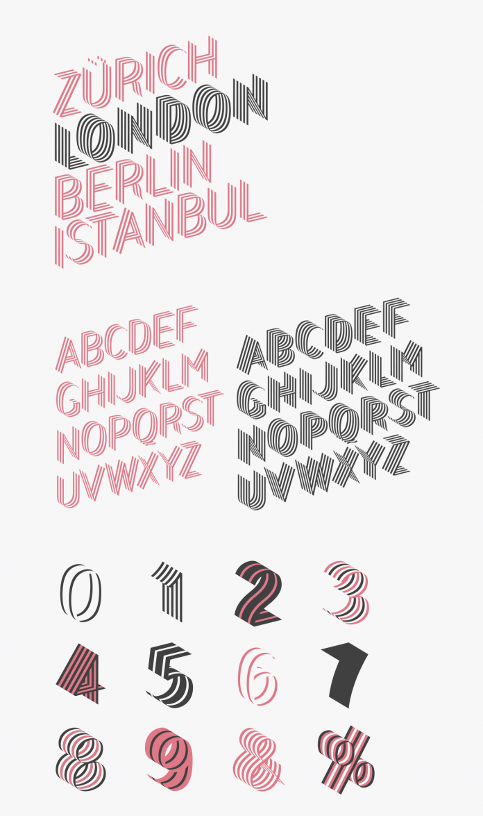 The stylish Bend font family, a contemporary ribbon type family by Juri Zaech. The stylish Bend font family, a contemporary ribbon type family by Juri Zaech.