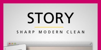 Story, a creative theme for multi-purpose.