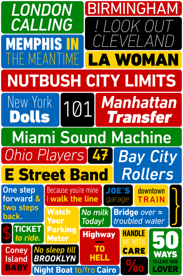 The DIN Next font family from Linotype