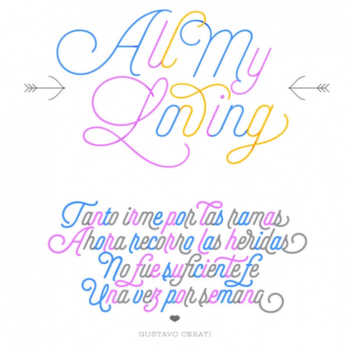 Type samples of the Selfie font family - created by Maximiliano Sproviero of Lián Types.