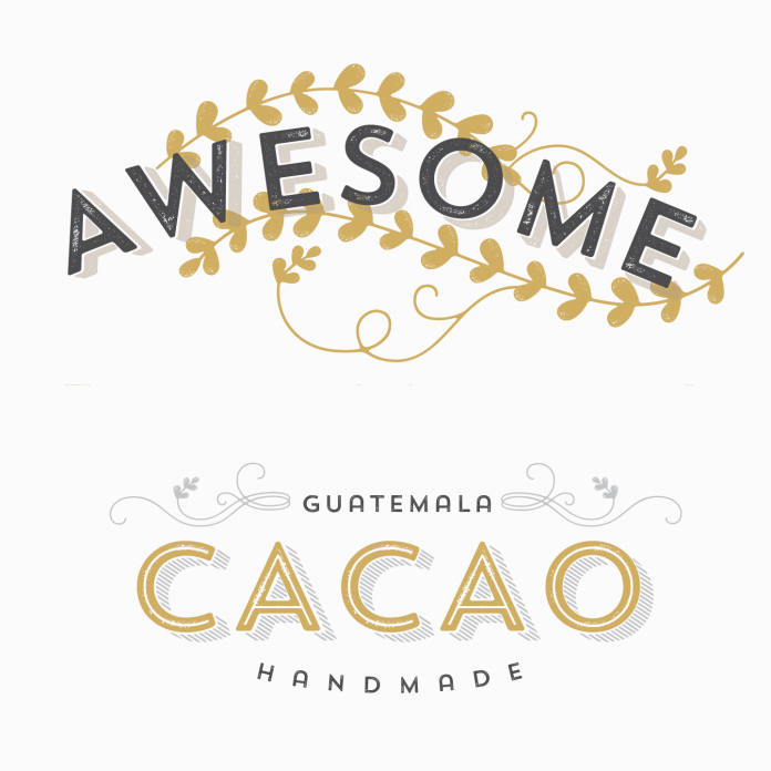 A unique worn display font with stylish ornaments and dingbats.