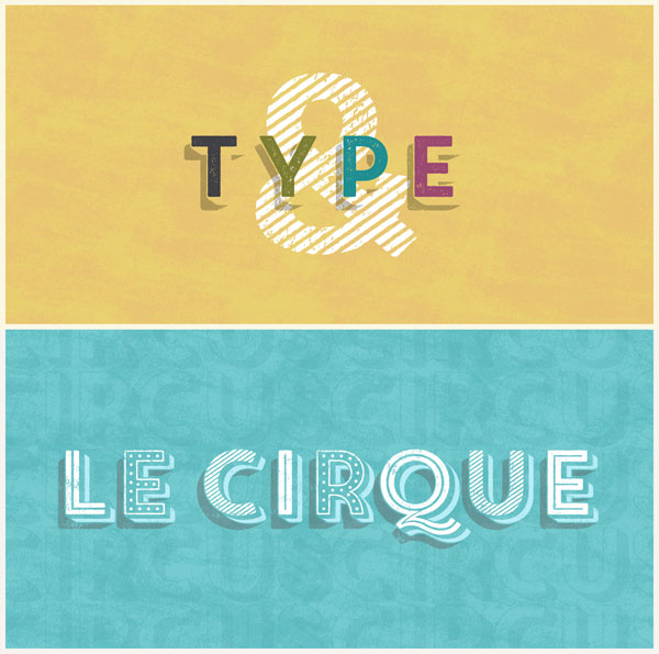 Core Circus Rough, a textured layered font family.