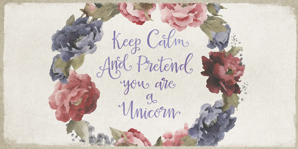 It works perfectly for decorative lettering.