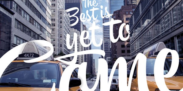 Create striking letterings with the Hollie Script Pro font.