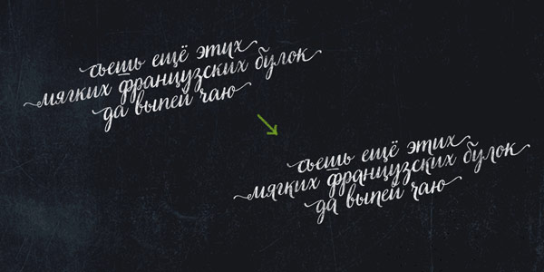 One typeface with diverse looks.