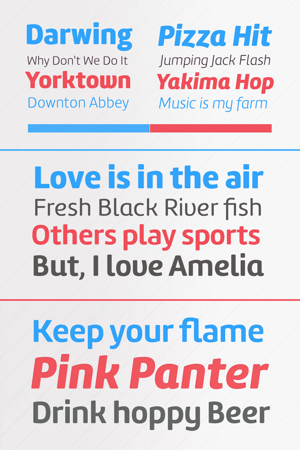 Amelia Rounded font family, a geometric sans serif with soft, humanistic strokes. Amelia Rounded font family, a geometric sans serif with soft, humanistic strokes.