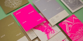 Some Other New Year - exhibition and accompanying calendar design by Ivorin Vrkaš for Corporeal Geometrics.
