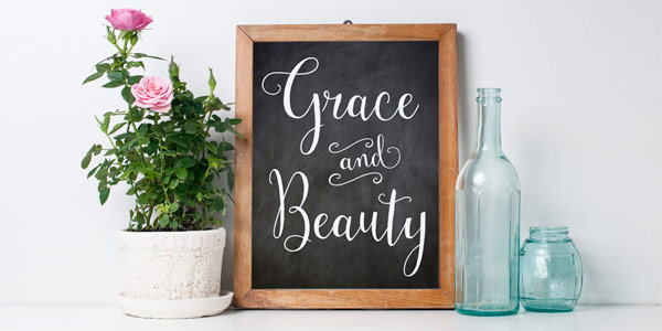 Another example of use of the Mulberry script font family.
