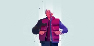 Back To The Future illustrations by Maïté Franchi for Focus Magazine.