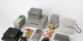 Bibelot visual identity and packaging design by Melbourne based studio A Friend Of Mine.
