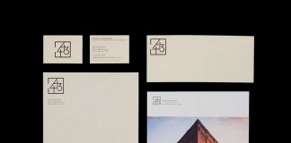 443 Greenwich, Identity system and take away for prospective buyers designed by New York City based graphic design studio, Pentagram.
