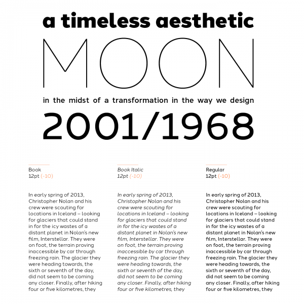 The Halcom font family draws inspiration from geometric typefaces of the 1920s like Futura.