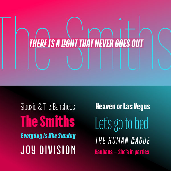 Some type samples created with the Titular font family. Some type samples created with the Titular font family.