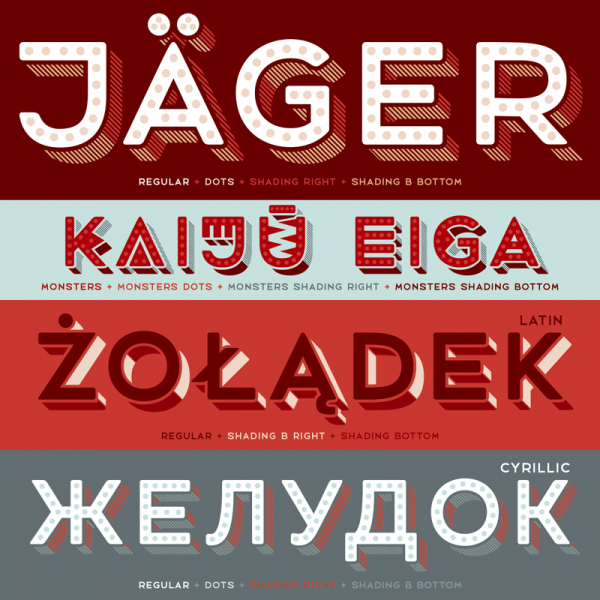 The extended character set of the Mrs Onion font family supports multiple languages. The extended character set of the Mrs Onion font family supports multiple languages.