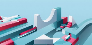 Graphic artwork for Berenberg.