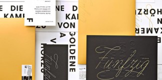 The Golden Camera 2015 – art direction, graphic and print design by Hamburg based studio Paperlux.