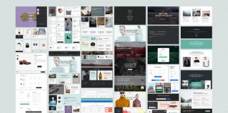 The set is equipped with countless user interface elements for online shops or any kind of website.