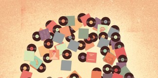 Back to Vinyl - Artwork created for The Boston Globe.