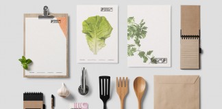 Food Lab Studio identity design by LANGE & LANGE.