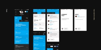 The creative team has create a complete new ux/ui design.