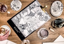 Snask's work included a lot of printed products.