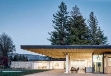 A flat home by Jørgensen Design at Oak Knoll District of Napa Valley AVA.