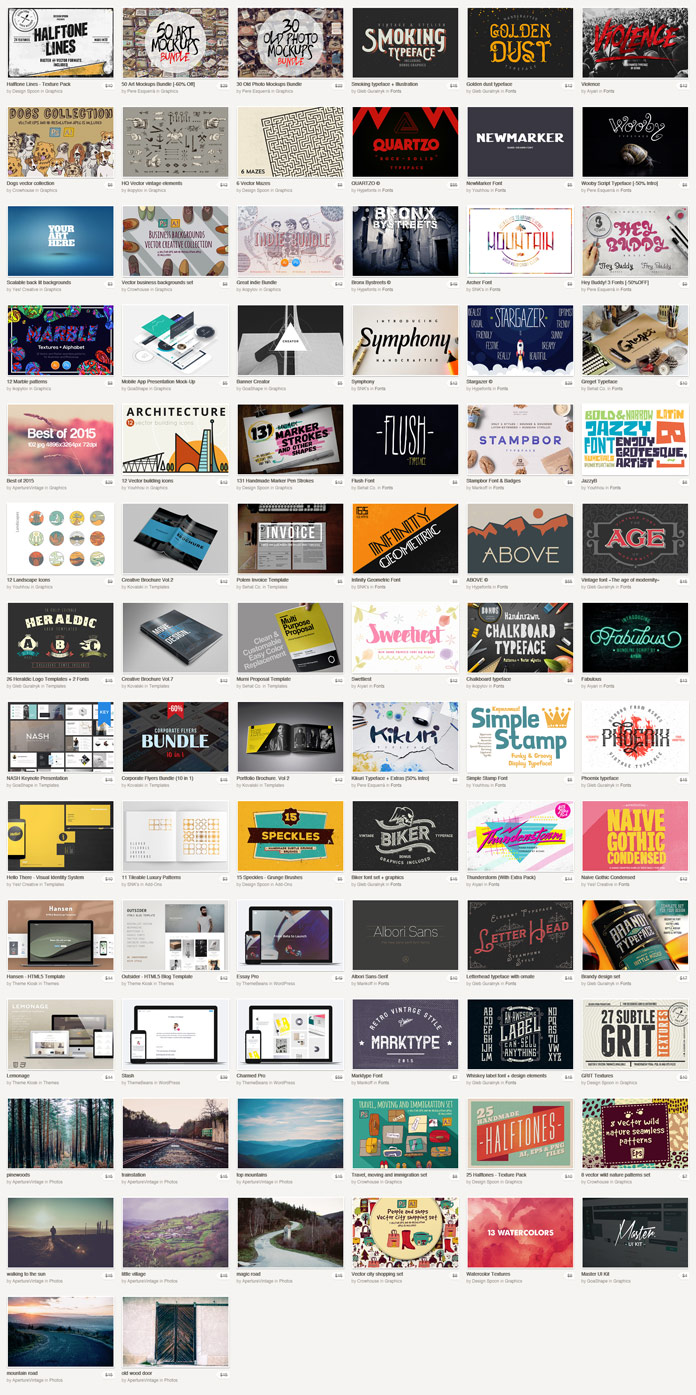 This February Big Bundle is a very special a Valentine's Day gift from Creative Market. This February Big Bundle is a very special a Valentine's Day gift from Creative Market.
