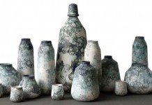 Bubblegraphy, a collection of soap glazed ceramic vases by Studio Oddness.