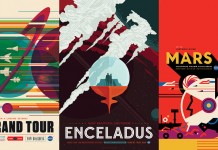 NASA Space Travel Posters by Invisible Creature.