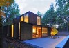A modern home by Johnsen Schmaling Architects at Lake Michigan.
