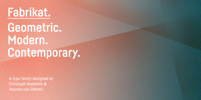 Fabrikat font family from HVD Fonts.