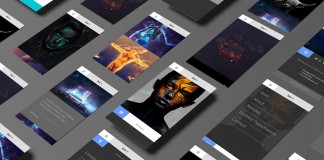 Responsive modular based web design and development by studio Sabbath for digital and mixed media artist Ian Vicknair.