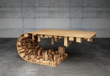 Wave City Coffee Table The Wave City Coffee Table Stelios Mousarris.