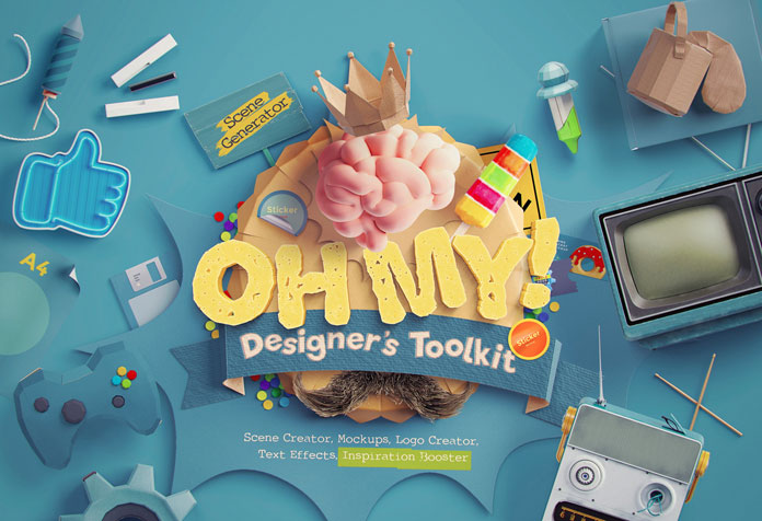 Oh My! Designer's Toolkit Creator for Adobe Photoshop.
