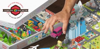 Isometric flat world collection v.1.
