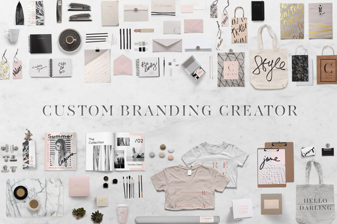 Custom branding creator for Adobe Photoshop.