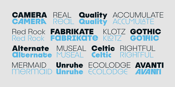 18 fonts and lots of extras.