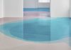 Dry flood installation by Peter Zimmermann.
